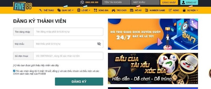 Chọn “Đăng ký ngay” để hoàn tất